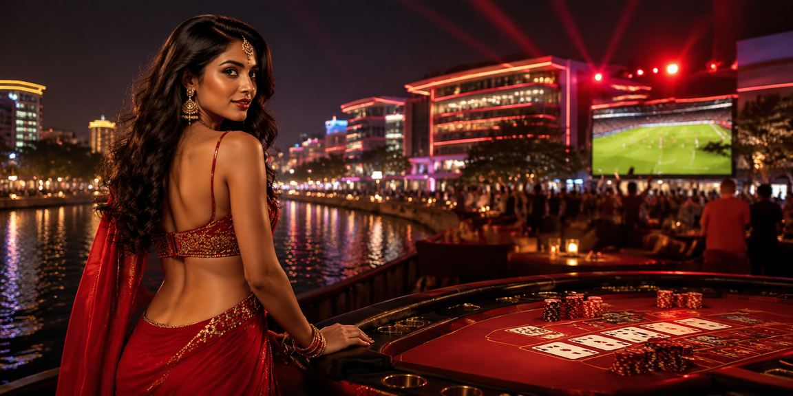 Teen Patti card players around a table in India